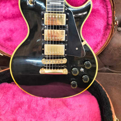 Gibson Les Paul Custom 3 Pick Up Black 1980 image 4