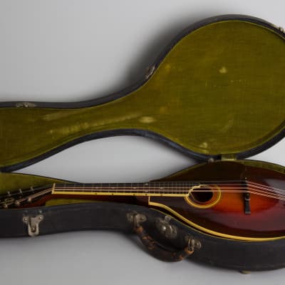 Gibson  A-4 Carved Top Mandolin (1928), ser. #84005, original black hard shell case. image 10
