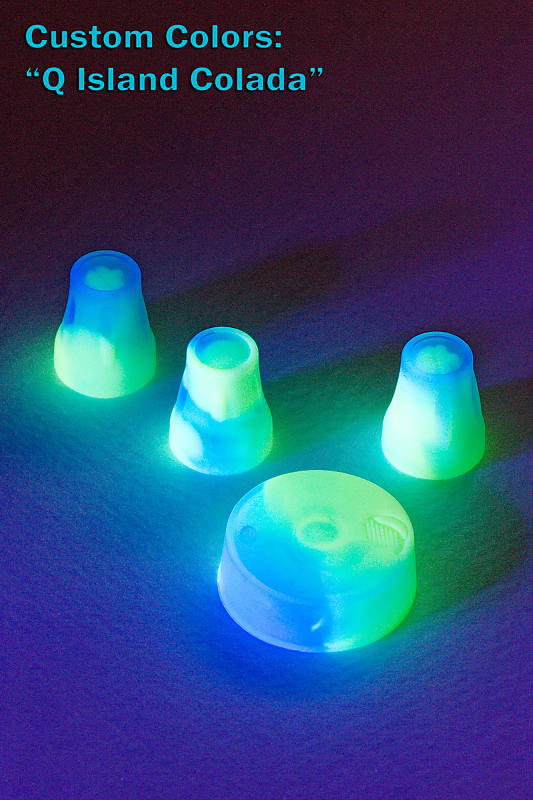 Waldorf Q Rack Full Knob Replacement Set Custom Color Reverb