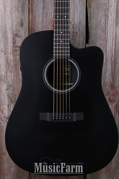 Martin DCPA5 Black Performing Artist Series Dreadnought Acoustic Electric Guitar
