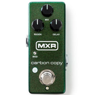 MXR M299 Carbon Copy Mini Analog Delay Guitar Effects Pedal image 1