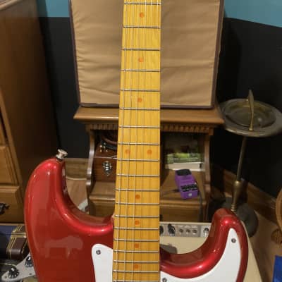 Stratocaster Strat ST P/C Candy Apple Red HSS image 9