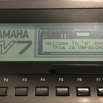 Yamaha W7 - Version 2 Firmware OS Upgrade Update Eprom for W-7 image 3