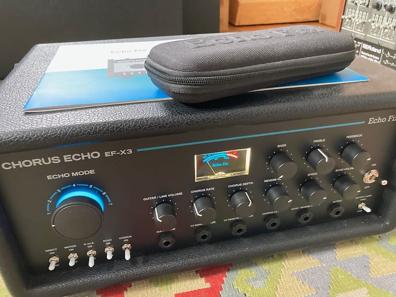 Echofix EFX3 Tape Echo with BBD Chorus & Spring Reverb Reverb