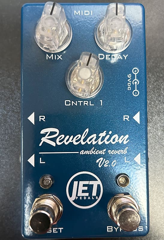 Jet Pedals Revelation v2.0 MIDI Reverb