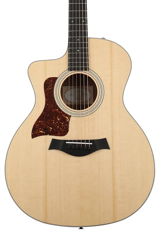 Taylor 214ce Left-handed Acoustic-electric Guitar - Layered Koa Back and Sides (2-pack) Bundle image 1