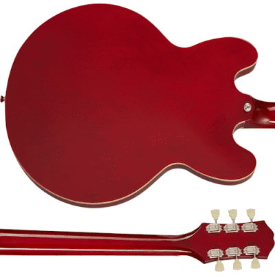 Epiphone Inspired by Gibson ES-335 Electric Guitar - Cherry image 7