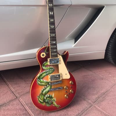 Gibson Les Paul Standard Deluxe 1977 Cherry Sunburst image 6