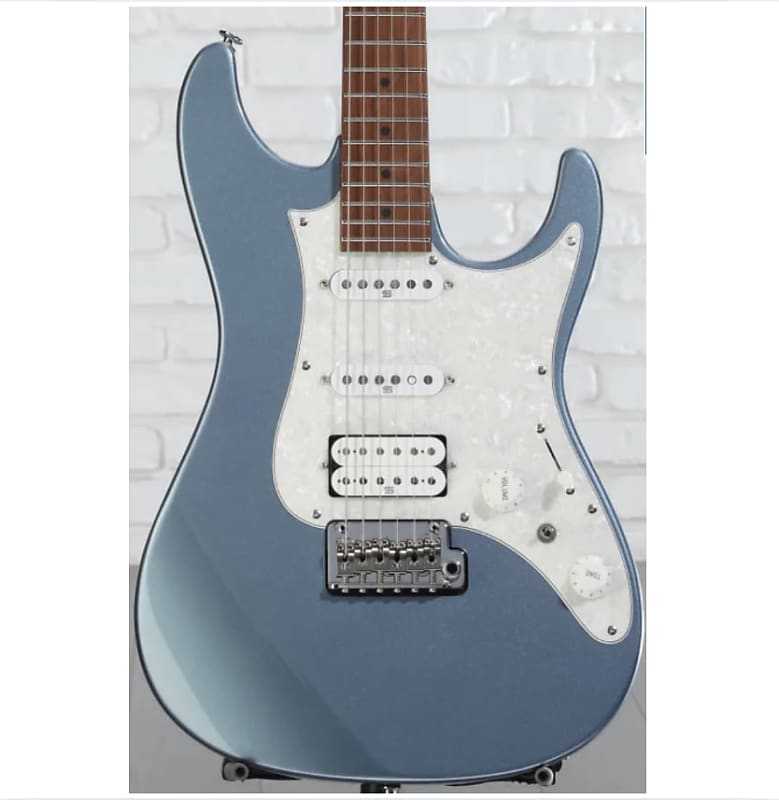 Ibanez AZ Prestige 6str Electric Guitar w/Case - Ice Blue Metallic
