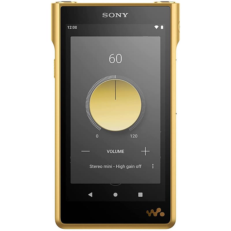 Sony Signature Series NW-WM1Z 256GB Walkman Digital Music Player, Gold  Plated