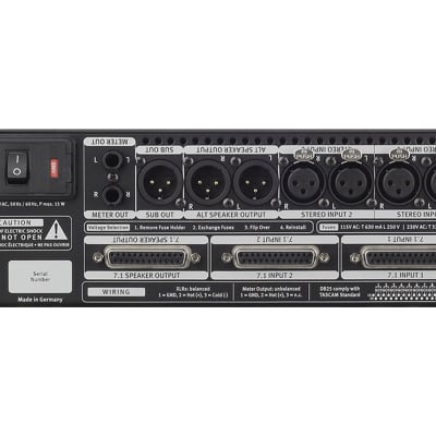 SPL SMC 7.1 | 7.1 Surround Monitor Controller (Silver) | Pro Audio LA image 3