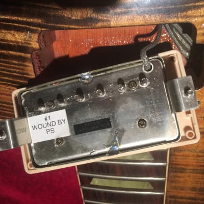 '05 Gibson Custom Shop Les Paul Standard Joe Perry BoneYard VOS w/ CS Bone Case Tags Tour Items Etc image 4