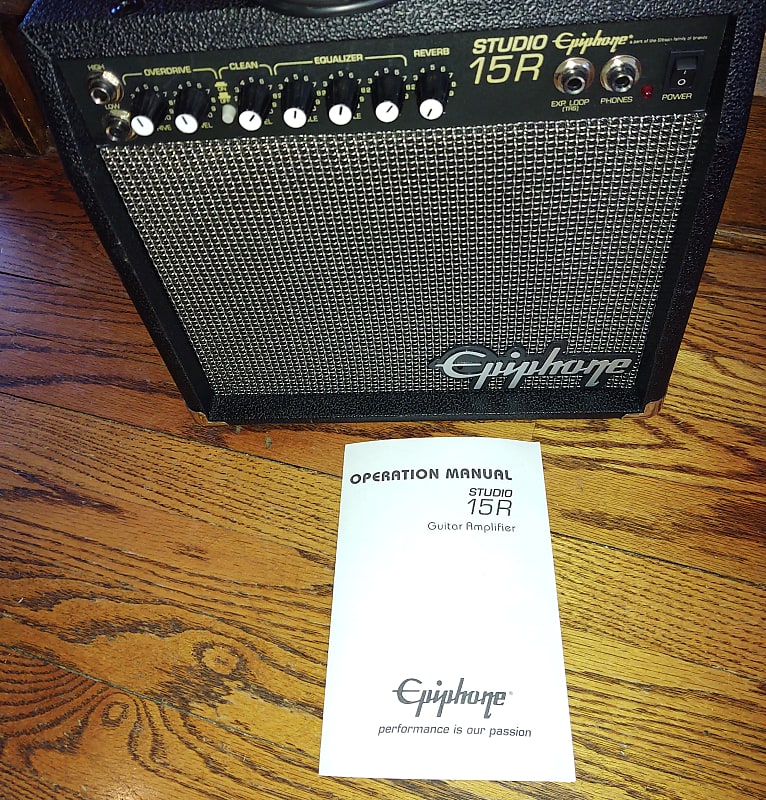 Epiphone Studio 15R 15 Watt vintage Guitar Amplifier FULLY