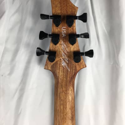 Black Diamond Custom Shop Xpro Sea blue guitar w/case Hand rubbed oil finish image 5