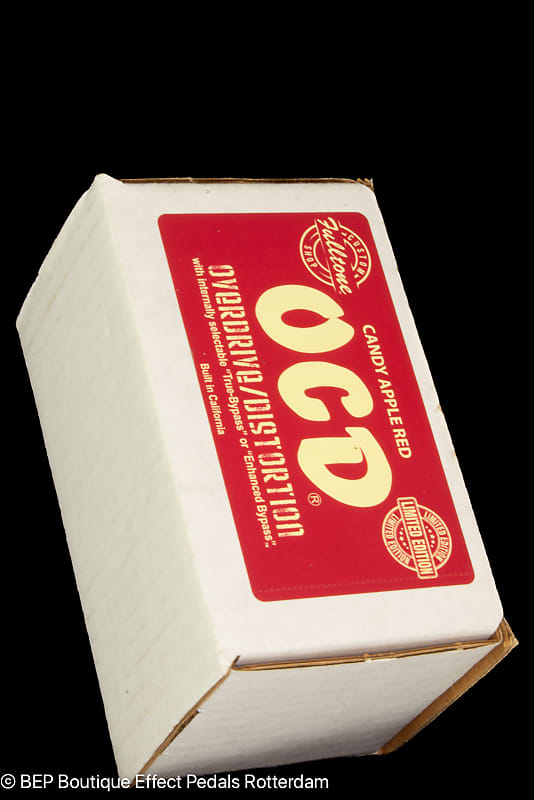 Fulltone Limited Edition OCD V2 2018 - Candy Apple Red s/n | Reverb