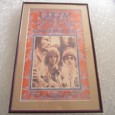 Gary Grimshaw Signed Poster Cream 'Paisley' 1968 Grande Ballroom # 21/125 Artist Proof MINT image 1