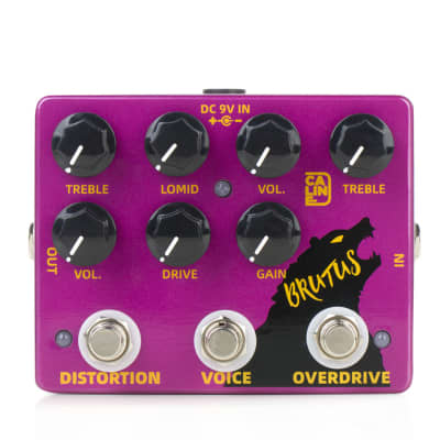 Caline DCP-02 BRUTUS Distortion & Overdrive Effect Pedal for sale