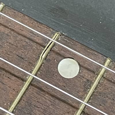 Epiphone Coronet Lap Steel With Case & Bikini Metal Plate Logo Vintage Epiphone Lap Steel Used – Very Good 1940 - Black image 5