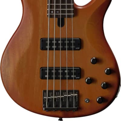 Yamaha TRBX505 5-String Bass Guitar, Brick Burst image 2