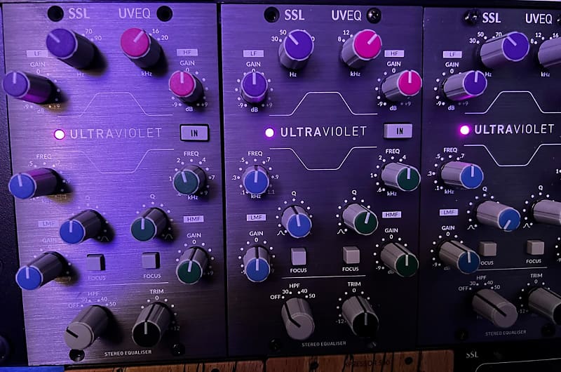 SSL Solid State Logic 500 series Ultraviolet EQ 2020-2024 | Reverb