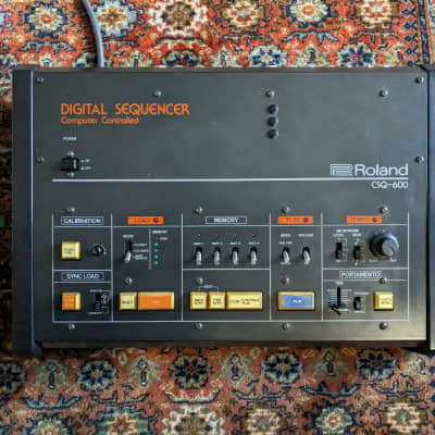 Roland CSQ-600 Computer Controlled Digital Sequencer 1980 - 1983 - Black