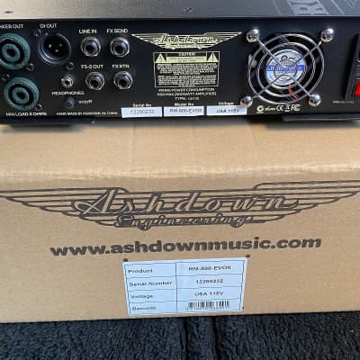 Ashdown RM-500-EVOII bass head - In stock with fast shipping! image 3