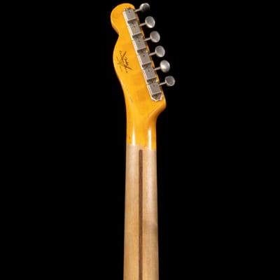 Fender Custom Shop Limited Edition 50s Vibra Telecaster Heavy Relic Maple Fingerboard Black image 8