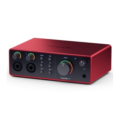 Focusrite Scarlett 4i4 4th Gen USB Audio Interface, Super-High-Quality Line Inputs, Air Mode, Pro Tools Artist, Dynamic Gain Halos, Auto-Gain and Ableton Live Lite Software image 4