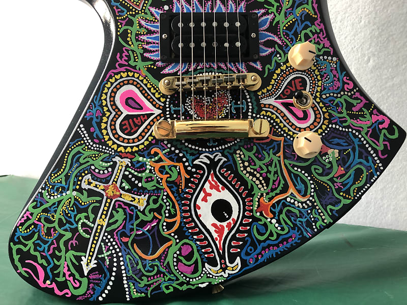 Fernandes MG Electric Guitar(松本秀人モデル)早期X-Japan Hide