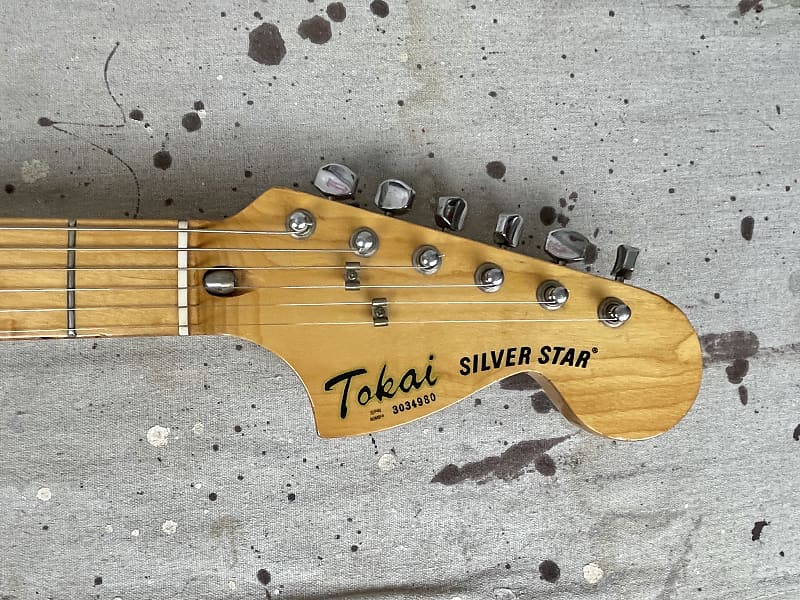 1980's Tokai Silver Star TSS-38 Stratocaster Guitar Black MIJ ~1983