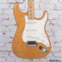 Vintage 1975 Fender Stratocaster Electric Guitar Natural