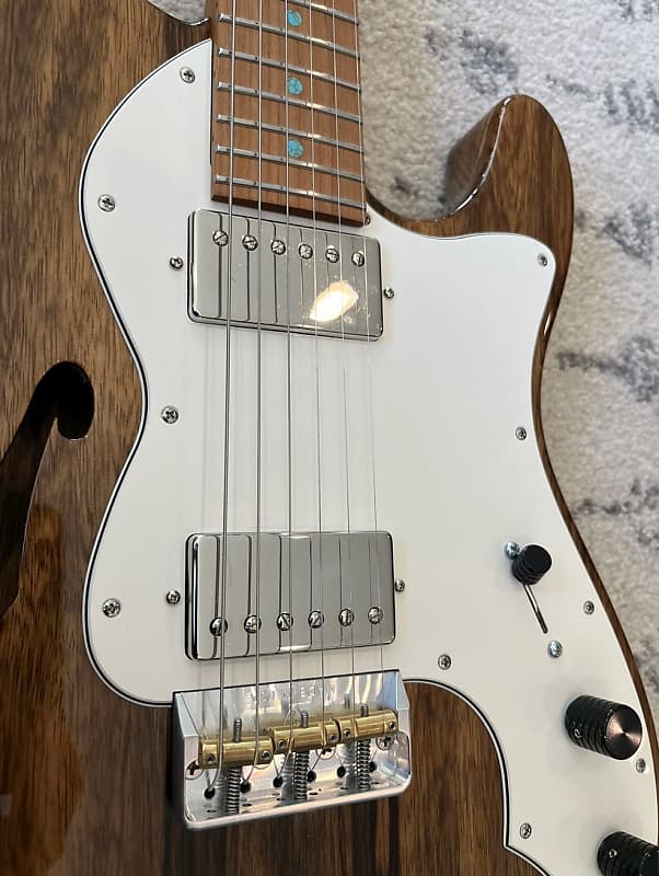 Warmoth Telecaster Thinline Korina - Natural