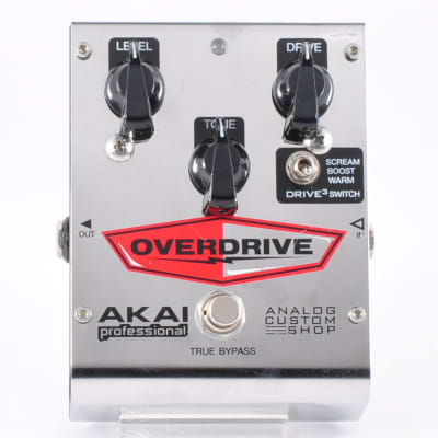 Akai Drive3 Overdrive Distortion Guitar Effects Pedal Opamp JRC4558DD Used From Japan image 2