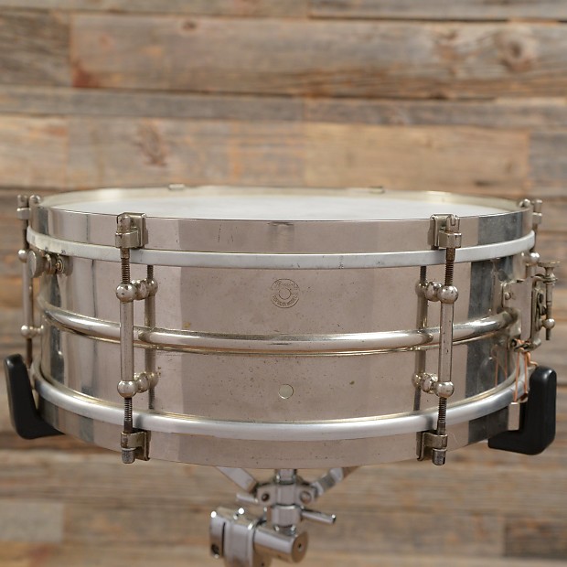 1990's Premier Model '2014' 14x4 Brass Piccolo Snare Drum - More Drums