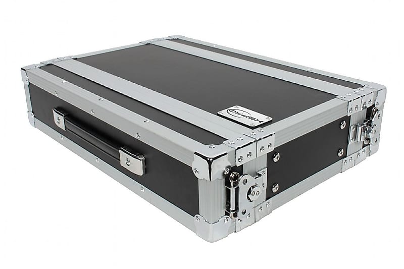 XSPRO XS2U-10 2 Space 2U ATA Effects Rack Flight Case Front | Reverb