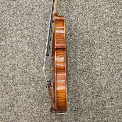 D Z Strad Violin - Model 601F - Double Purfling with Dot-and-Diamond Inlay Violin Outfit (4/4 Size) image 8