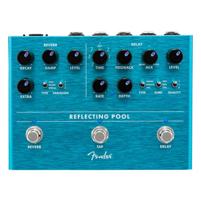 Fender Reflecting Pool Dual Delay & Reverb Pedal for sale
