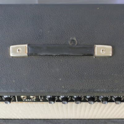 1967 Fender Twin Reverb Amp w/ Case (VIDEO) image 8