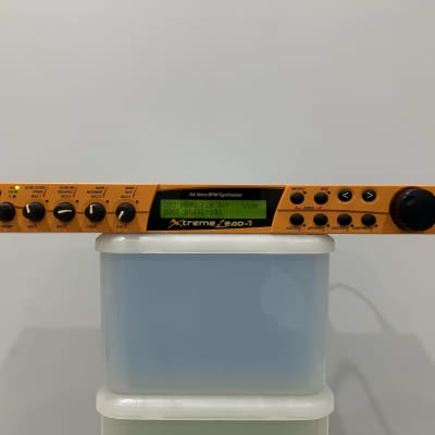 E-MU Systems Xtreme Lead-1 Rackmount 64-Voice Expandable Synthesizer 2000 - Orange with Extra Orchestral Session Vol. 2 32 MB ROM