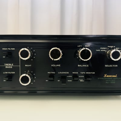 RARE Vintage Sansui 🔥 AU-555 Solid State Stereo Control
