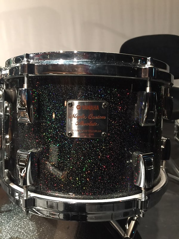 Yamaha Maple custom absolute Midnight sparkle 10