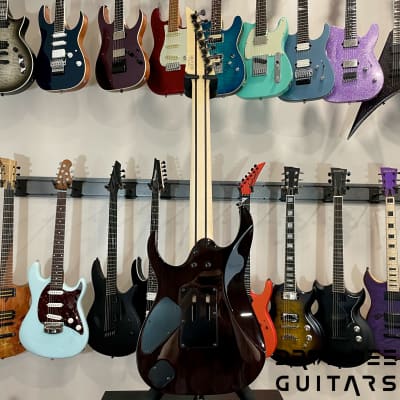 Ibanez J Custom RG8527 7-String Electric Guitar w/ Case-Black Rutile image 12