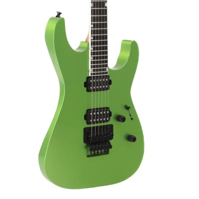 ESP USA MII Deluxe FR Electric Guitar - Lizard Spit Green Metallic - #US22261 - Display Model image 4