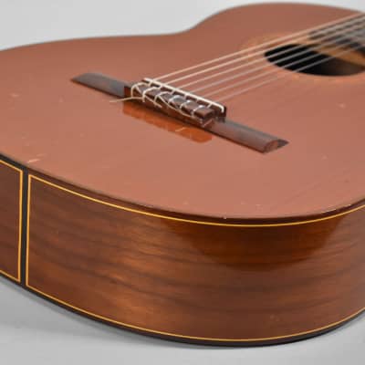 1976 Pimentel Classical Natural Finish Nylon String Acoustic Guitar image 6