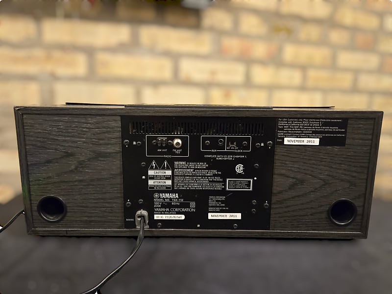 Yamaha Tsx-112 Desctop Audio System W/Bluetooth &remote Yamaha Tsx-112 Desctop Audio System W/Bluetooth &remote