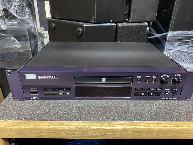 HHB CDR830 BurnIT Plus StandAlone CDR/RW Recorder Reverb