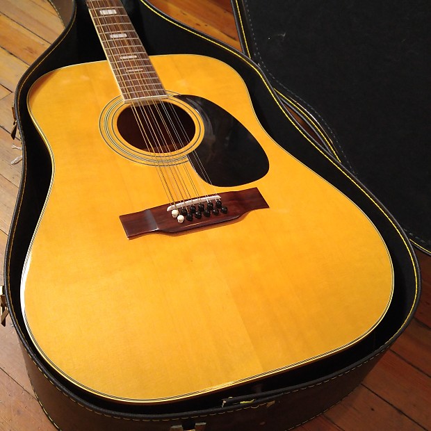 Kiso-Suzuki WT-150 12-String Acoustic 1971 #71123 *Bridge