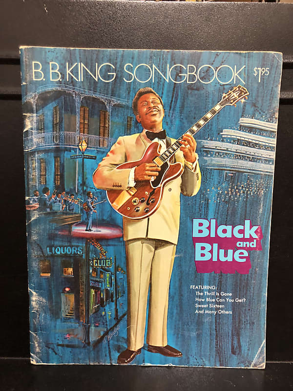 Vintage rare Gibson B B king music  book image 1
