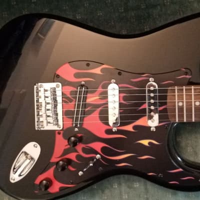 85 Squier by Fender Stratocaster Strat rare 1 humbucker