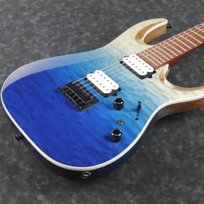 Ibanez High Performance RGA42HPQM Electric Guitar - Blue Iceberg